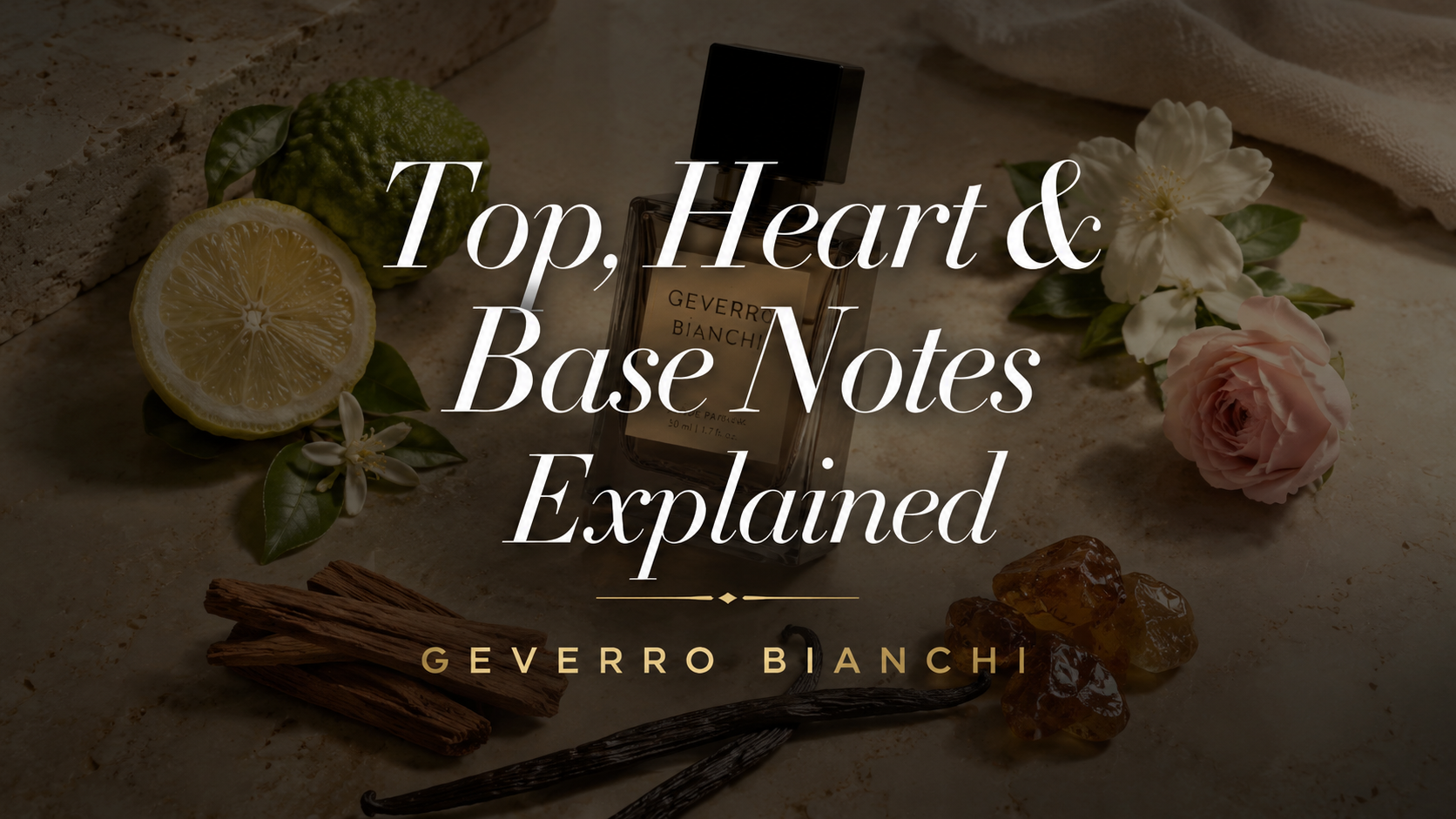 Top, Heart & Base Notes Explained | How Perfume Really Works | Geverro Bianchi